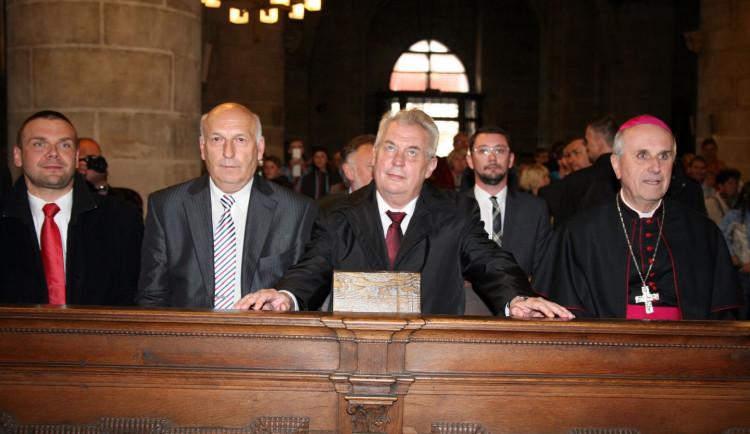 FOTOGALERIE: Prezident Miloš Zeman v Plzeňském kraji