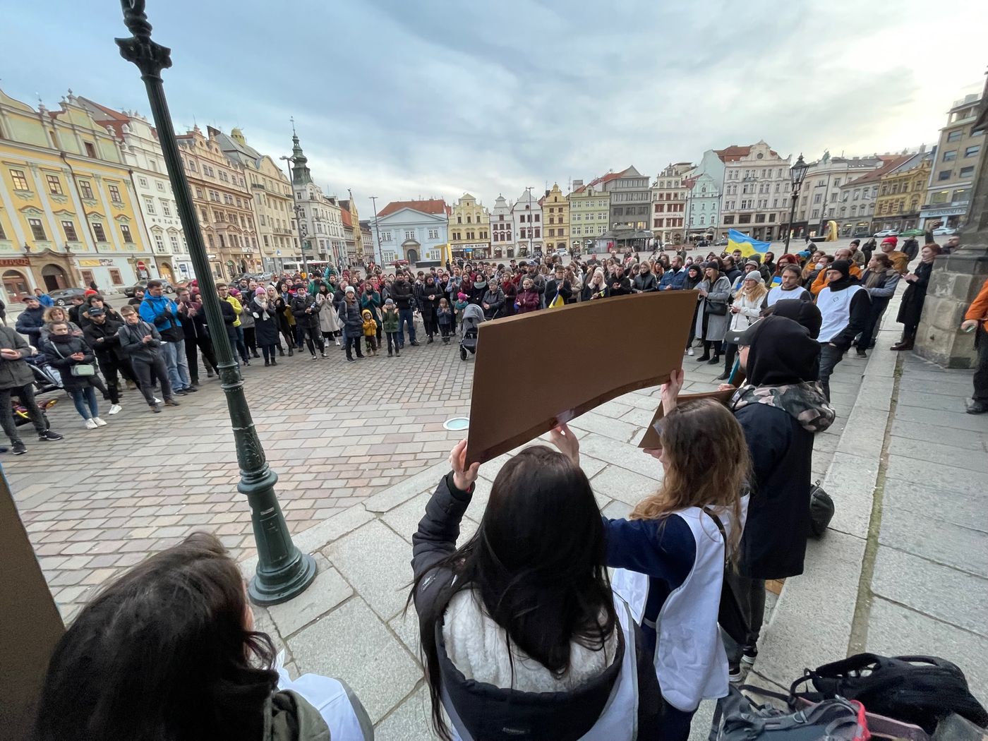 FOTOGALERIE: Podpora Ukrajině