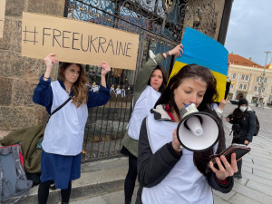 FOTOGALERIE: Podpora Ukrajině