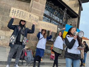 FOTOGALERIE: Podpora Ukrajině