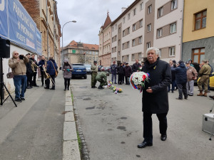 FOTOGALERIE: Plzeň si dnes připomněla památku plukovníka Pravomila Raichla