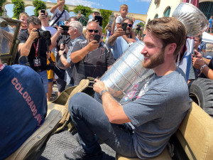 FOTOGALERIE: Pavel Francouz přivezl Stanley Cup do Plzně