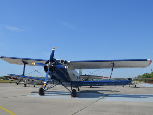 FOTOGALERIE: Piloti protestovali proti zvažovanému rušení letiště