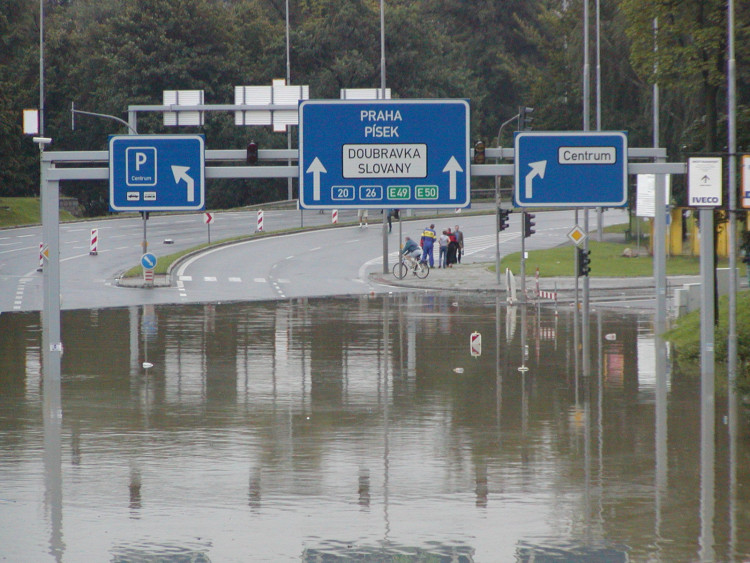 FOTOGALERIE: Povodně srpen 2002 Plzeň a okolí