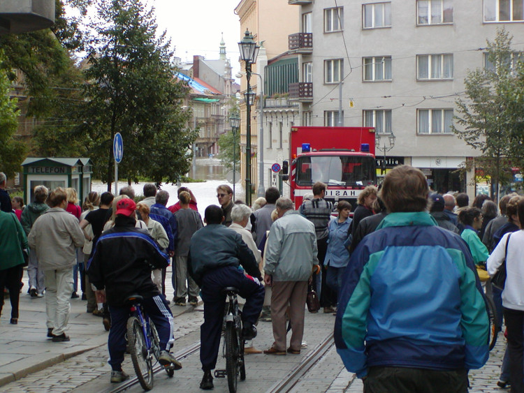 FOTOGALERIE: Povodně srpen 2002 Plzeň a okolí