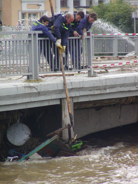 FOTOGALERIE: Povodně srpen 2002 Plzeň a okolí