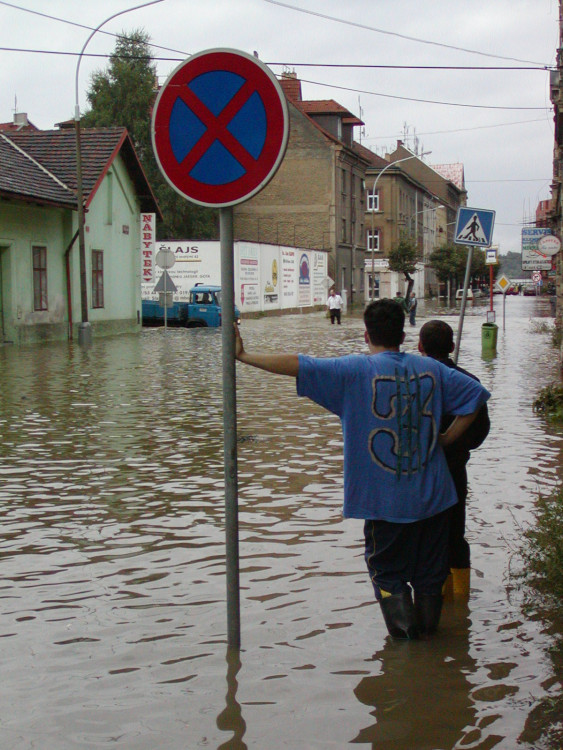 FOTOGALERIE: Povodně srpen 2002 Plzeň a okolí