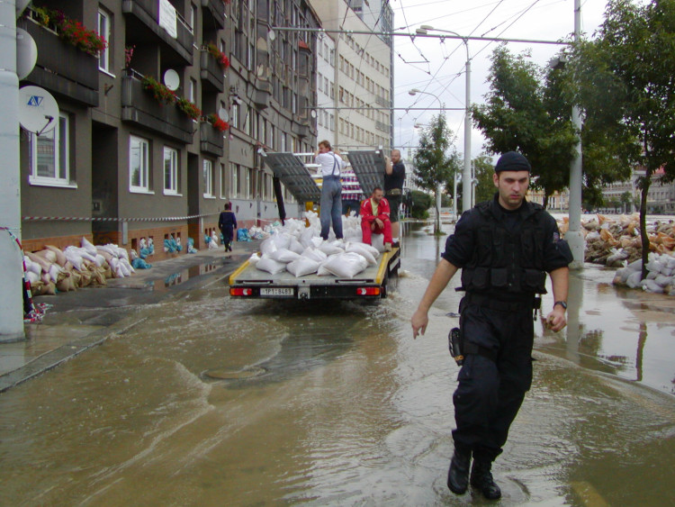 FOTOGALERIE: Povodně srpen 2002 Plzeň a okolí