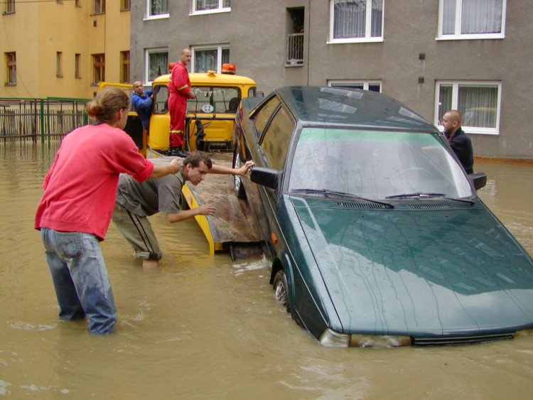 FOTOGALERIE: Povodně srpen 2002 Plzeň a okolí