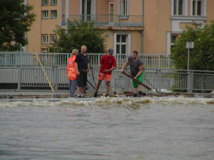 FOTOGALERIE: Povodně srpen 2002 Plzeň a okolí