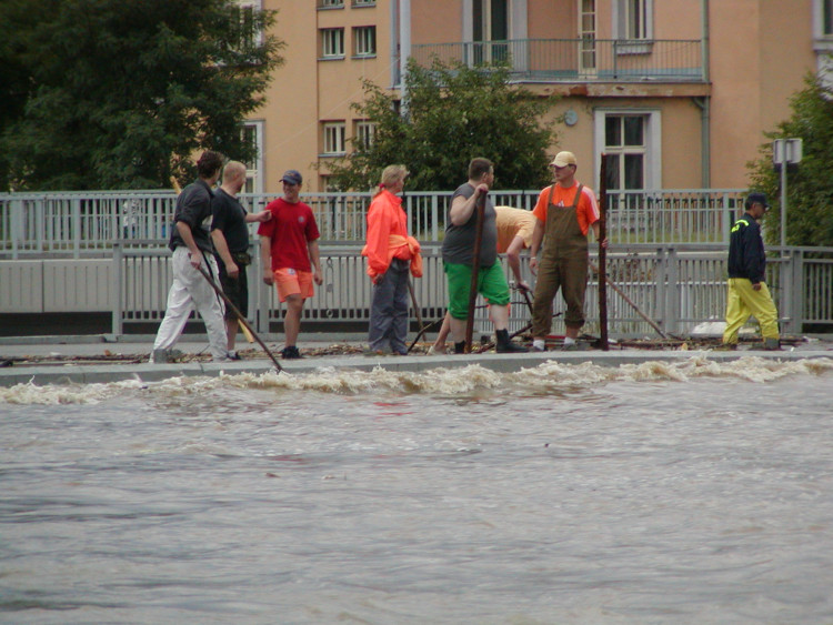 FOTOGALERIE: Povodně srpen 2002 Plzeň a okolí