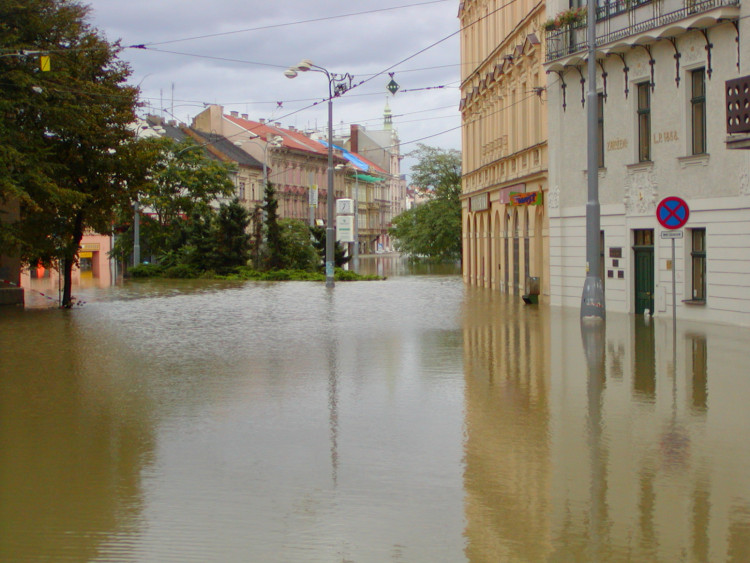 FOTOGALERIE: Povodně srpen 2002 Plzeň a okolí