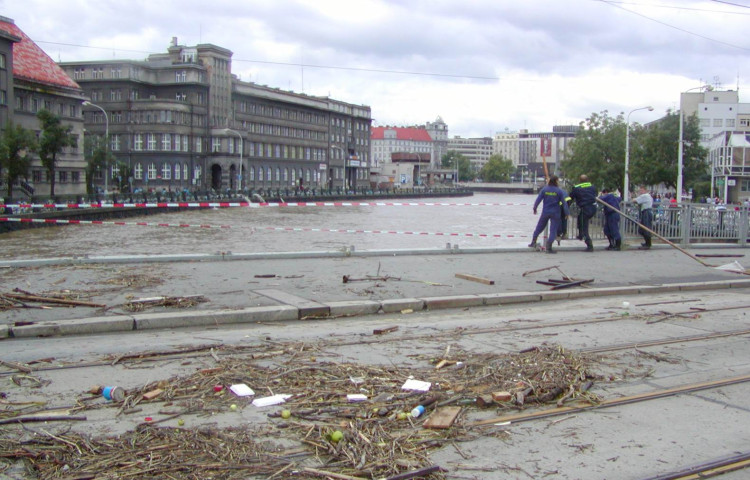 FOTOGALERIE: Povodně srpen 2002 Plzeň a okolí