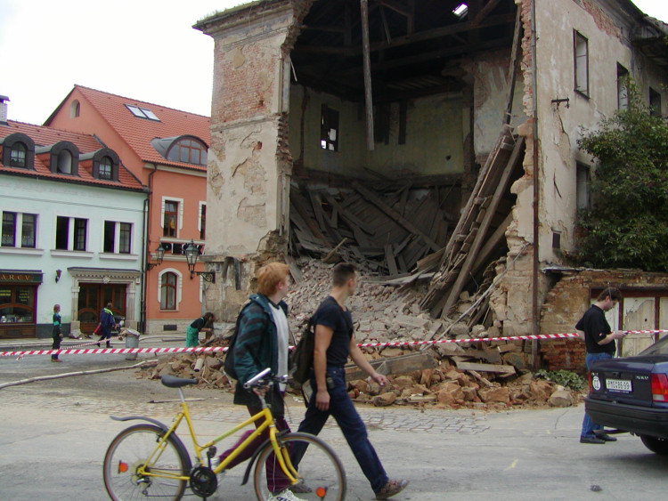 FOTOGALERIE: Povodně srpen 2002 Plzeň a okolí