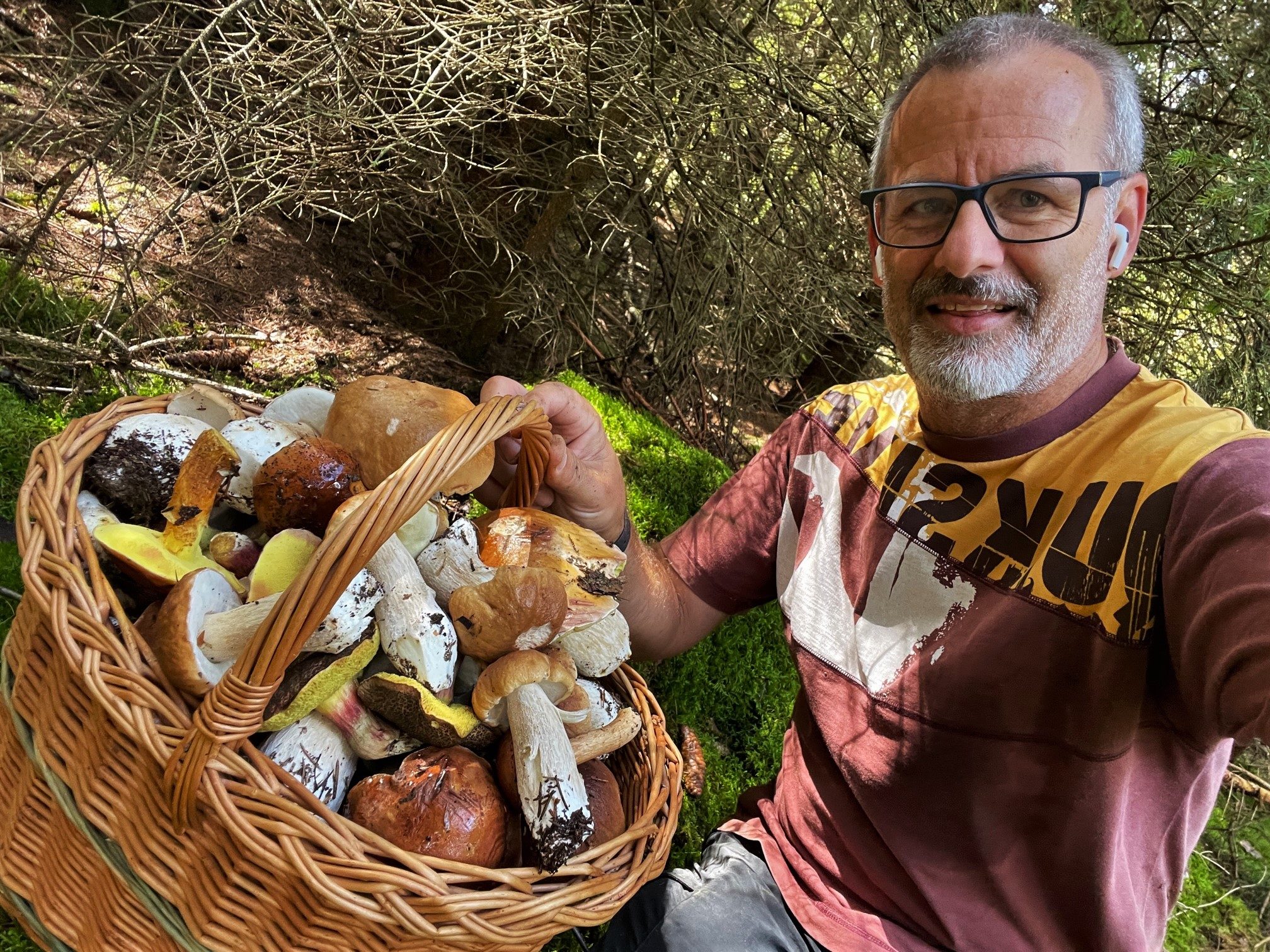 FOTOGALERIE: Redaktor Plzeňské Drbny na houbách