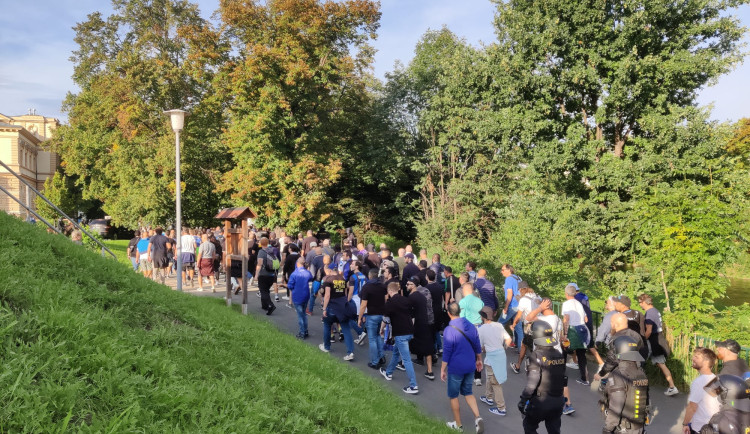 FOTOGALERIE: Fanoušci Interu Milán v Plzni