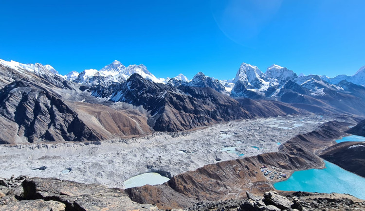 FOTOGALERIE: SAMA V NEPÁLU:  Gokyo a Gokyo Ri