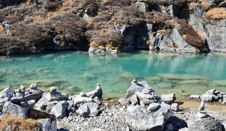 FOTOGALERIE: SAMA V NEPÁLU:  Gokyo a Gokyo Ri