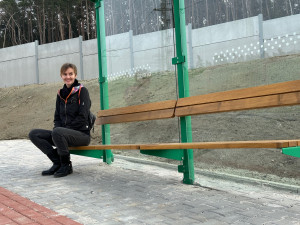 FOTOGALERIE: Lavička Pata a Mata prošla úpravou