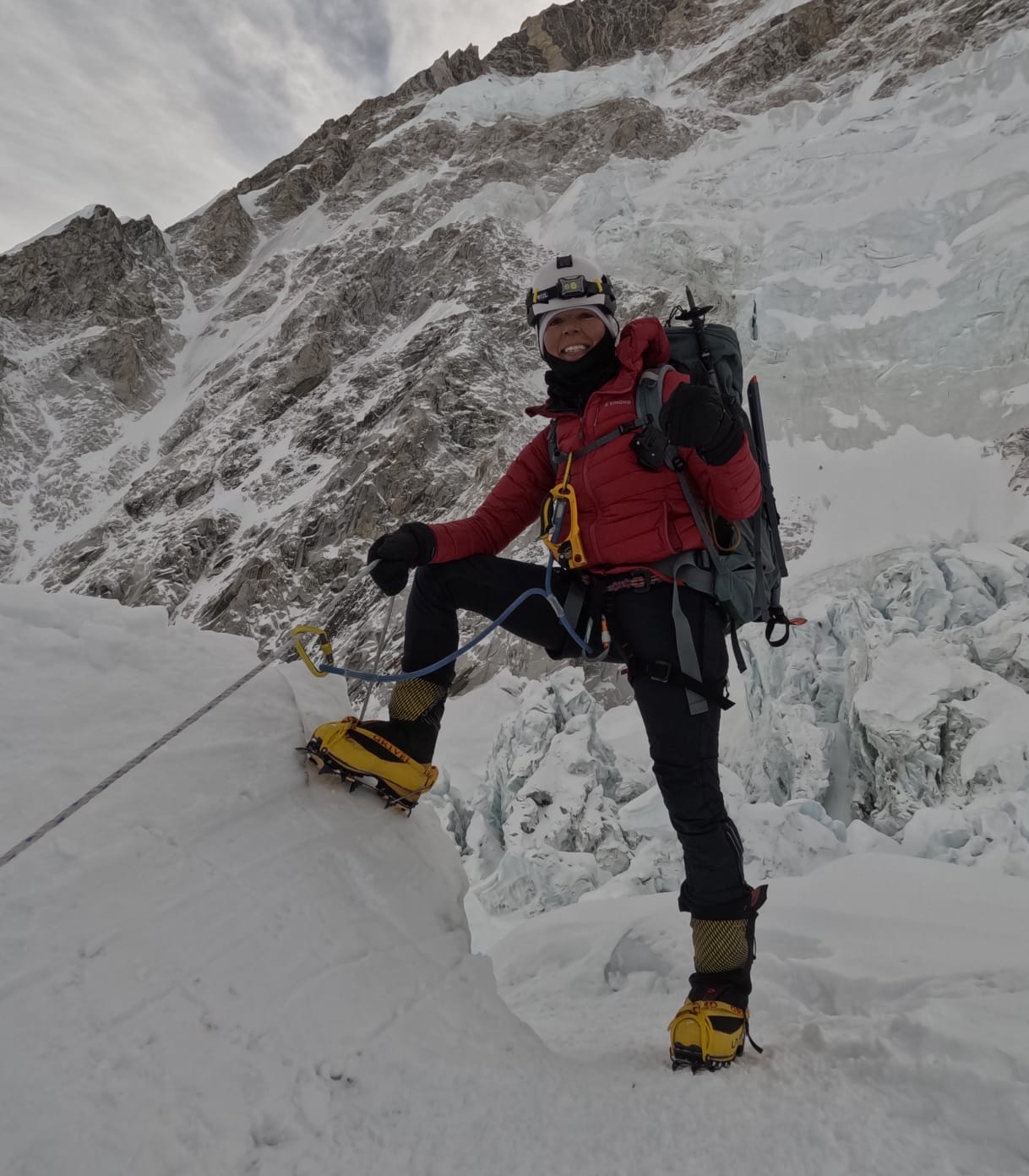 FOTOGALERIE: Lékařka z Přeštic Eva Perglerová na Mount Everestu