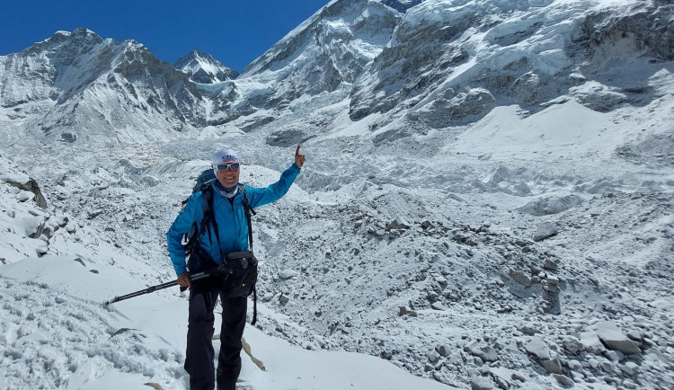 FOTOGALERIE: Lékařka z Přeštic Eva Perglerová na Mount Everestu
