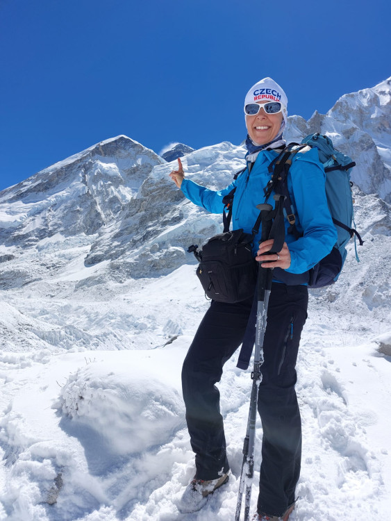 FOTOGALERIE: Lékařka z Přeštic Eva Perglerová na Mount Everestu