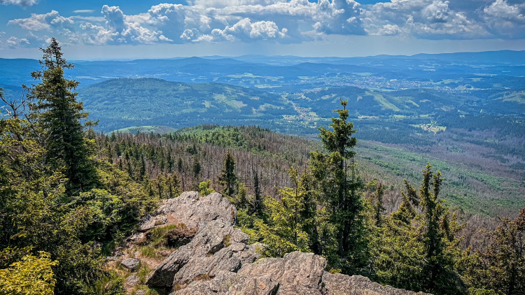 Vrchol Falkensteinu