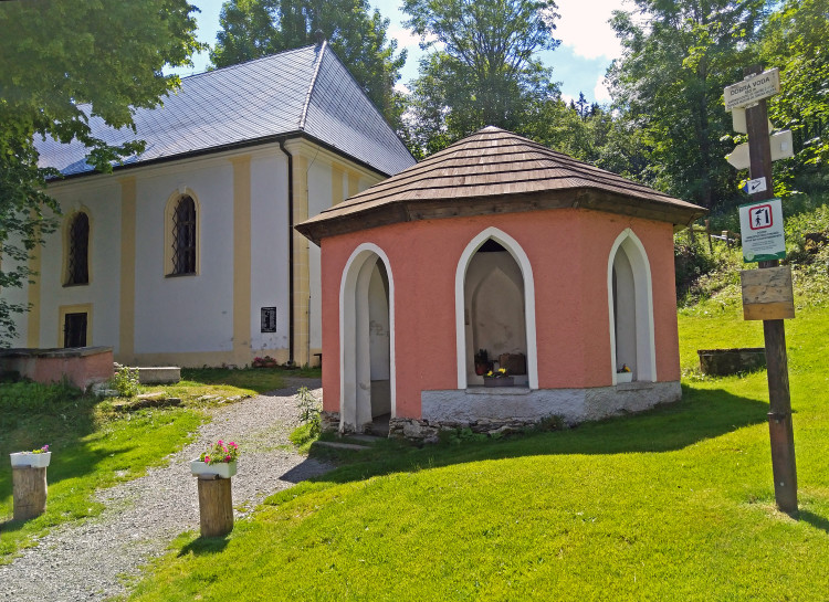 Kaple s pramenem sv. Vintíře na Dobré Vodě