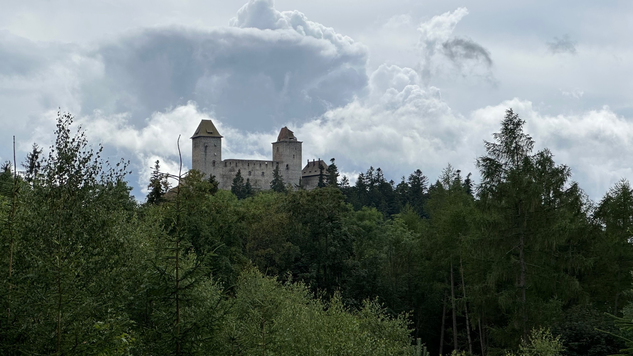 Výhled na Kašperk cestou na Sedlo FOTOGALERIE Výlet na Javorník
