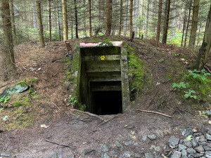 Bunkry cestou na Sedlo