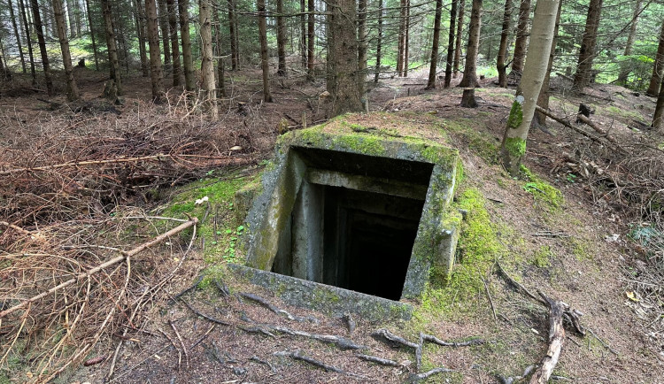 Bunkry cestou na Sedlo