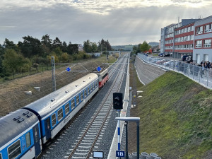 FOTOGALERIE: Nová železniční zastávka Plzeň- Slovany