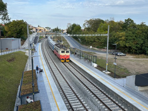 FOTOGALERIE: Nová železniční zastávka Plzeň- Slovany