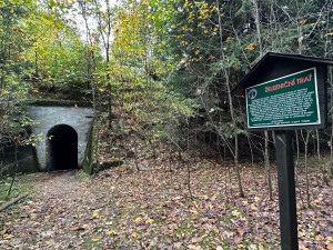 Tímto tunelem podejdete železniční trať