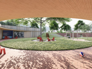 vizualizace mateřská škola Újezd 2