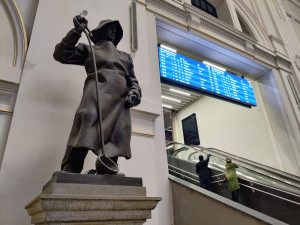 FOTOGALERIE: Rekonstrukce nádražní budovy je u konce