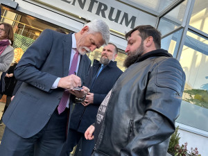FOTOGALERIE: Návštěva prezidenta Petra Pavla v Plzni