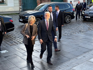 FOTOGALERIE: Návštěva prezidenta Petra Pavla v Plzni