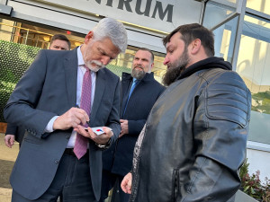 FOTOGALERIE: Návštěva prezidenta Petra Pavla v Plzni
