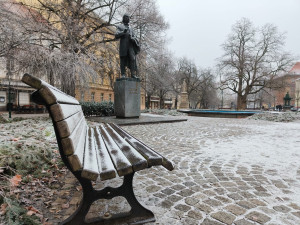 FOTOGALERIE: Plzeň zažila průmyslové sněžení