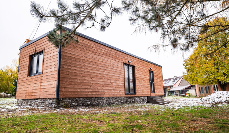 Realizace domu v zimě