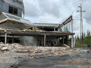 FOTOGALERIE: Bourání skleněného pekla