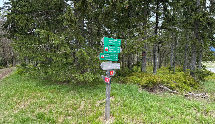 FOTOGALERIE: Malé Javorské jezero a Velký Javor