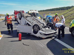 FOTOGALERIE: Nehody na sinicích v Plzeňském kraji