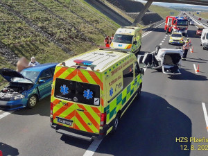 FOTOGALERIE: Nehody na sinicích v Plzeňském kraji
