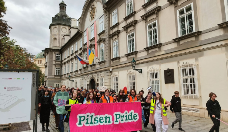 FOTO: Průvod hrdosti, Pilsen Pride 2024