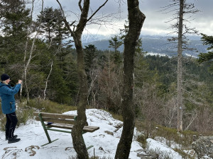 FOTOGALERIE: Vyhlídka zamilovaných nad obcí Hojsova Stráž