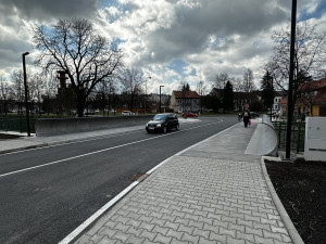 FOTOGALERIE: Nový most přes Drnový potok v Klatovech