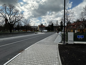 FOTOGALERIE: Nový most přes Drnový potok v Klatovech