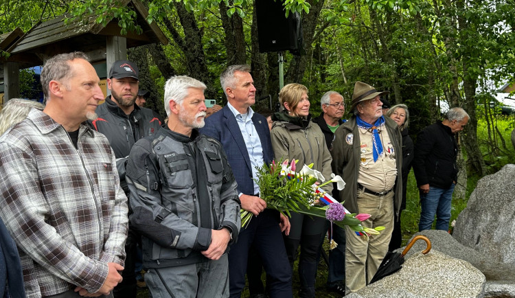 Prezident Petr Pavel na Šumavě